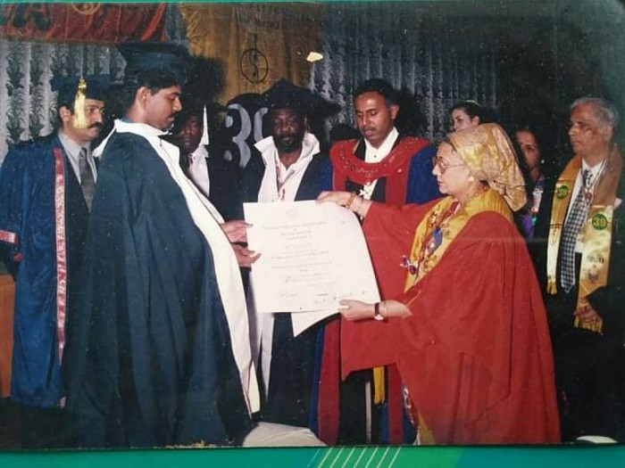 KNIGHT HOOD : Prof C.UNNIKRISHNAN beinng honoured by the prestigious award of KNIGHT HOOD of the SOVEREIGN ORDER OF St. JOHN OF JARUSSALEM (ORDER OF KNIGHTS OF MALTA) You can see a few senior Knights from other countries also