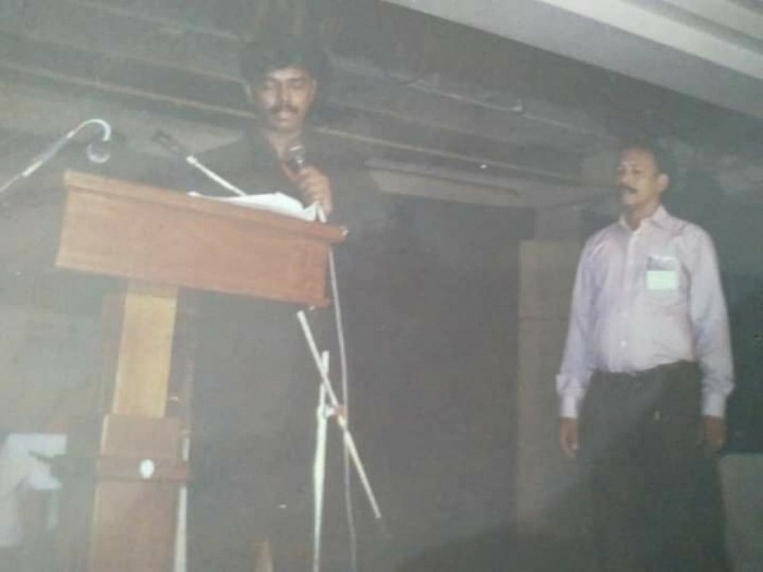 Prof.C.UNNIKRISHNAN's demonstration in a World Congress